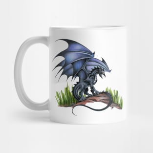 Powerful Black Dragon Mug